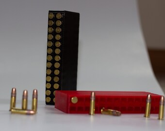 .22lr用ポケットサイズの弾丸ホルダー