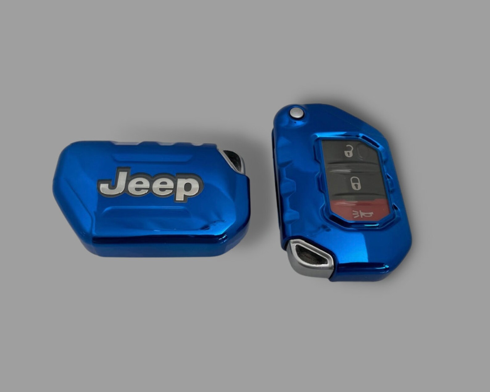 Jeep Wrangler 2 3 4 Buttons Fashion Car Key Fob Case Cover Etsy