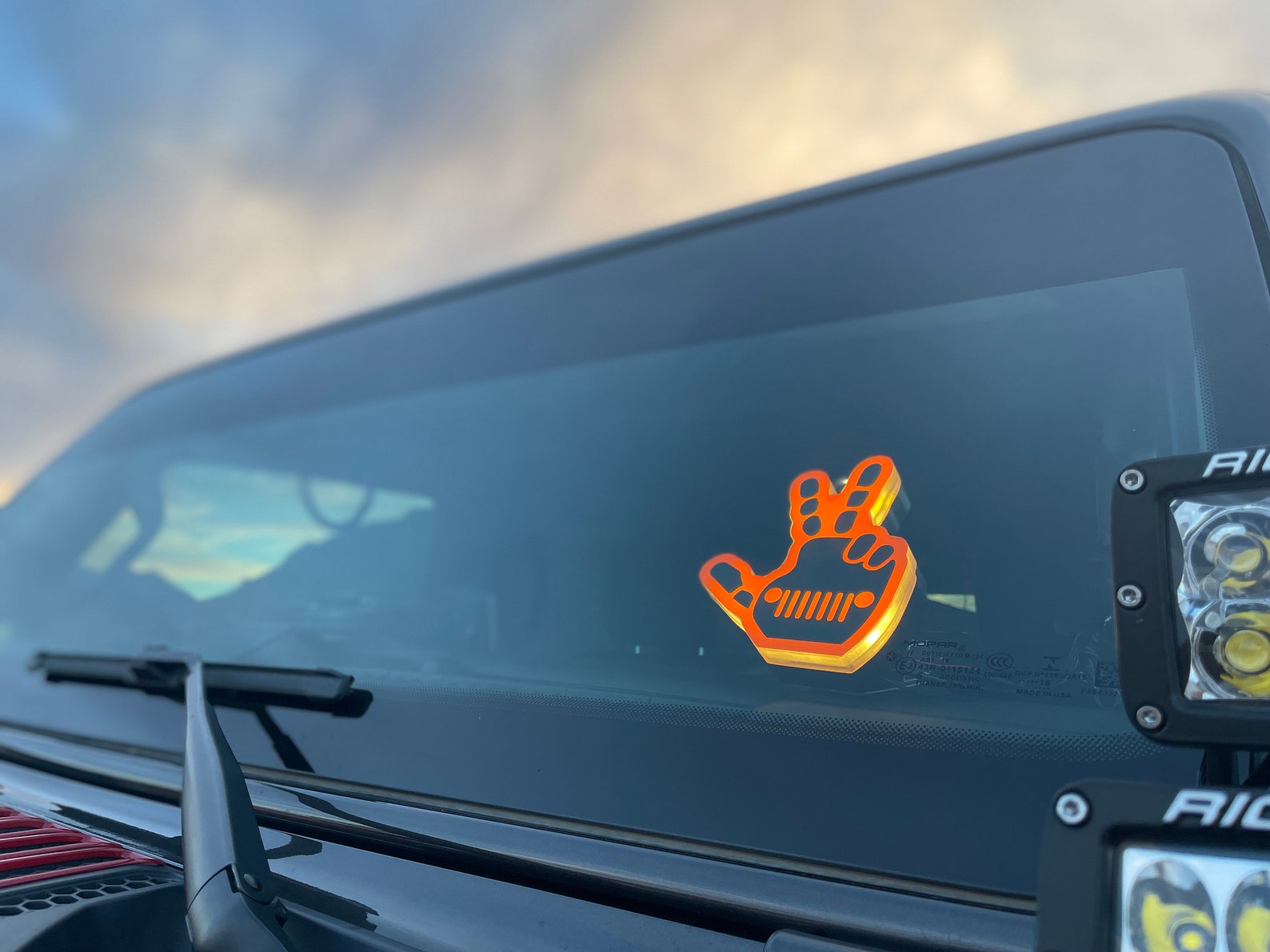 Jeep Wave Wrangler Wave LED Jeep Accessories Decals Etsy