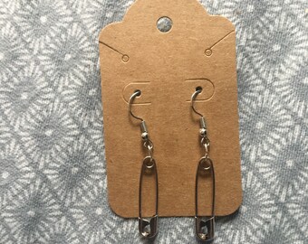Safety Pin Earrings