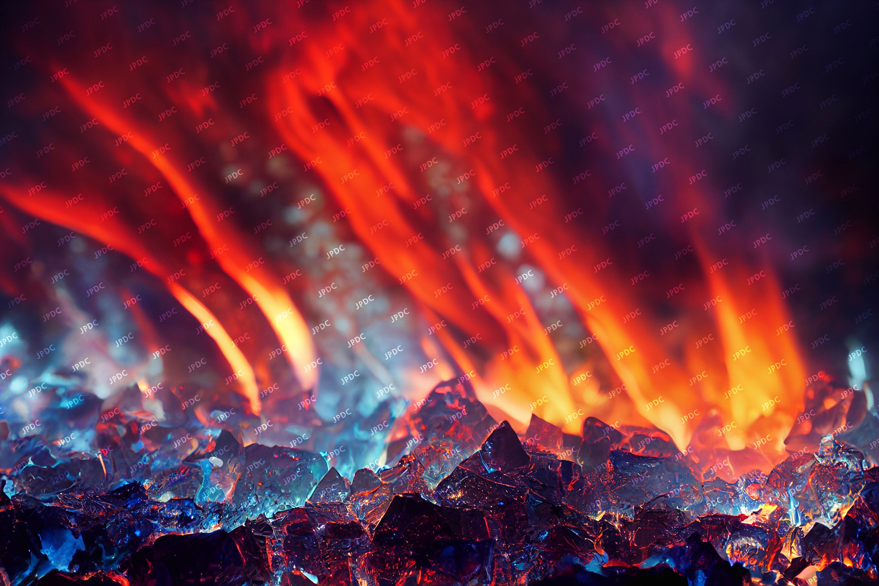 13 Fire & Ice Backgrounds Digital Download - Etsy