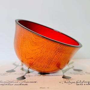 Lacquered Bowl. Japanese. Decorative. Home. Office.