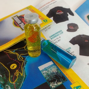 Jurassic Park/Jurassic World DNA Sample Vial Prop - InGen & Biosyn - VERSION 2.0