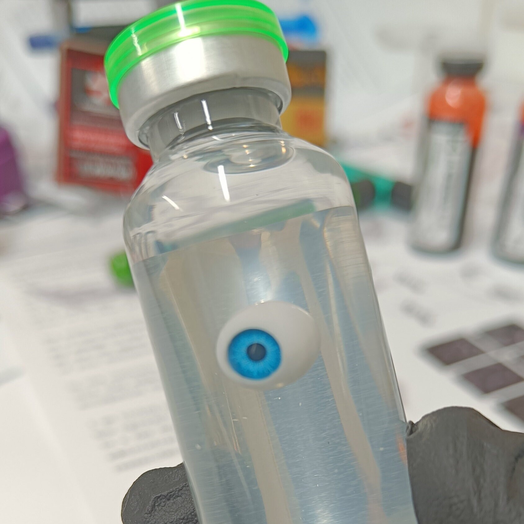 SCP-1497 Visual Perfection / Cosplay / SCP / Horror / Object Class: SAFE / Vial Prop
