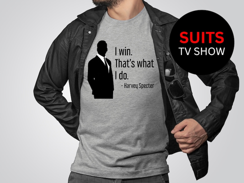 Harvey Specter Quote Unisex T-Shirt Suits Fan Gift You Just Got Litt Up Louis Litt Lawyer Tee Law School Graduate Shirt Attorney Gift image 1