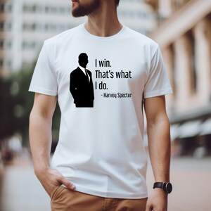 Harvey Specter Quote Unisex T-Shirt Suits Fan Gift You Just Got Litt Up Louis Litt Lawyer Tee Law School Graduate Shirt Attorney Gift image 2