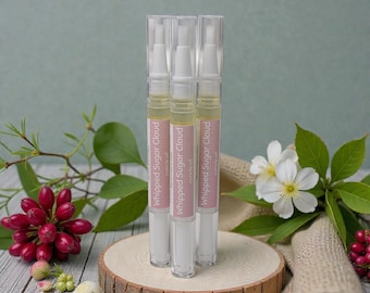 WHIPPED SUGAR CLOUD Cuticle Oil Pen – Marshmallow, Vanilla & Soft Musk Nail Oil – Nourishing Cuticle Oil Uk – Twist Pen Nail Care