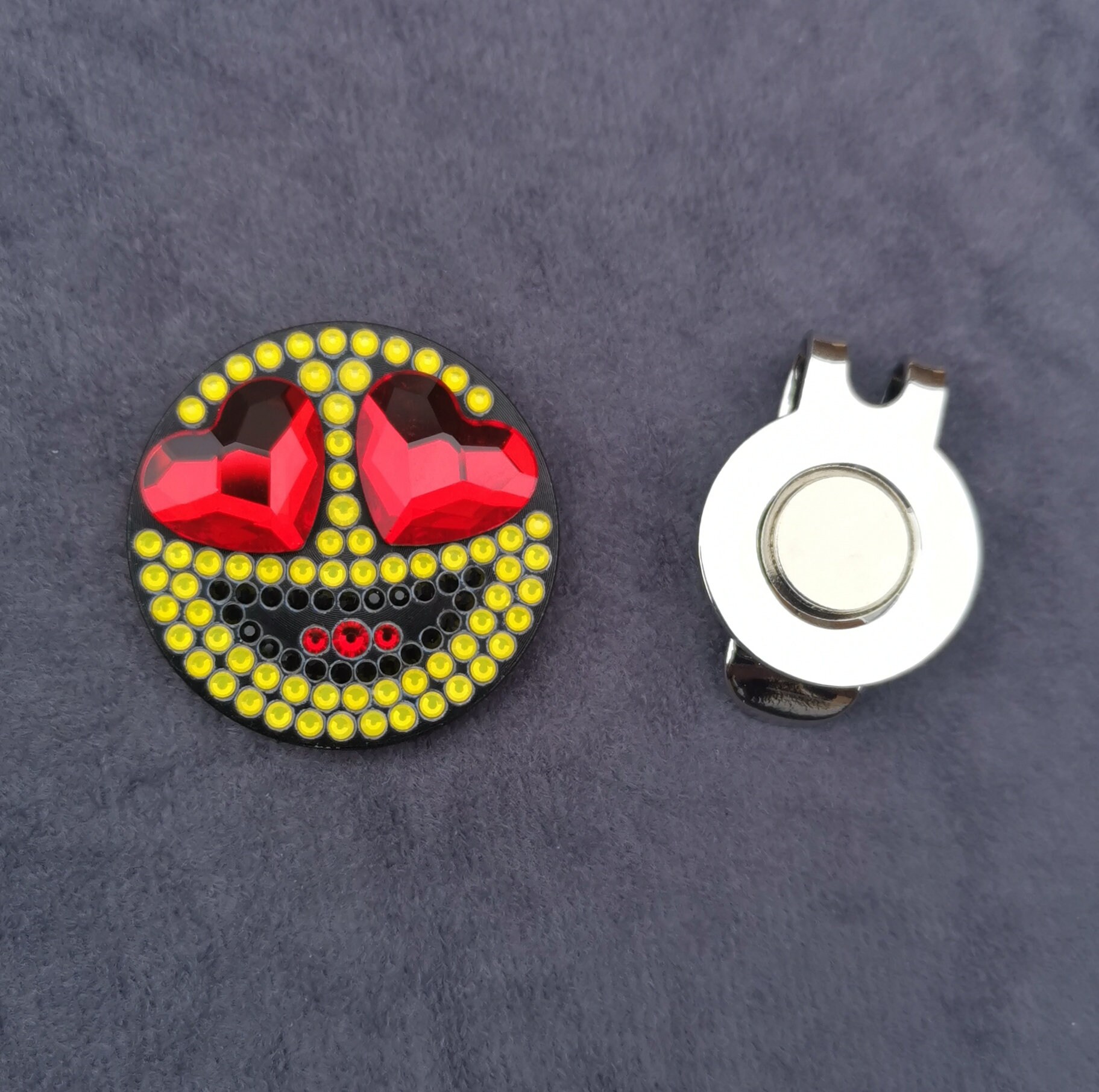 Luxury Bling Golf Ball Markers made with Swarovski Crystals Etsy