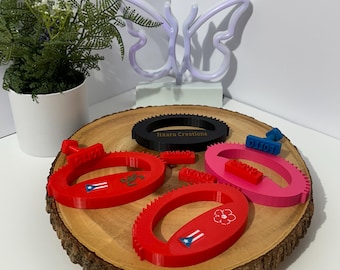 Empanada/ Pastelillo Press with Stamps – Puerto Rican/ Caribbean   Kitchen Gadget – DIY Party Snack Tool.”