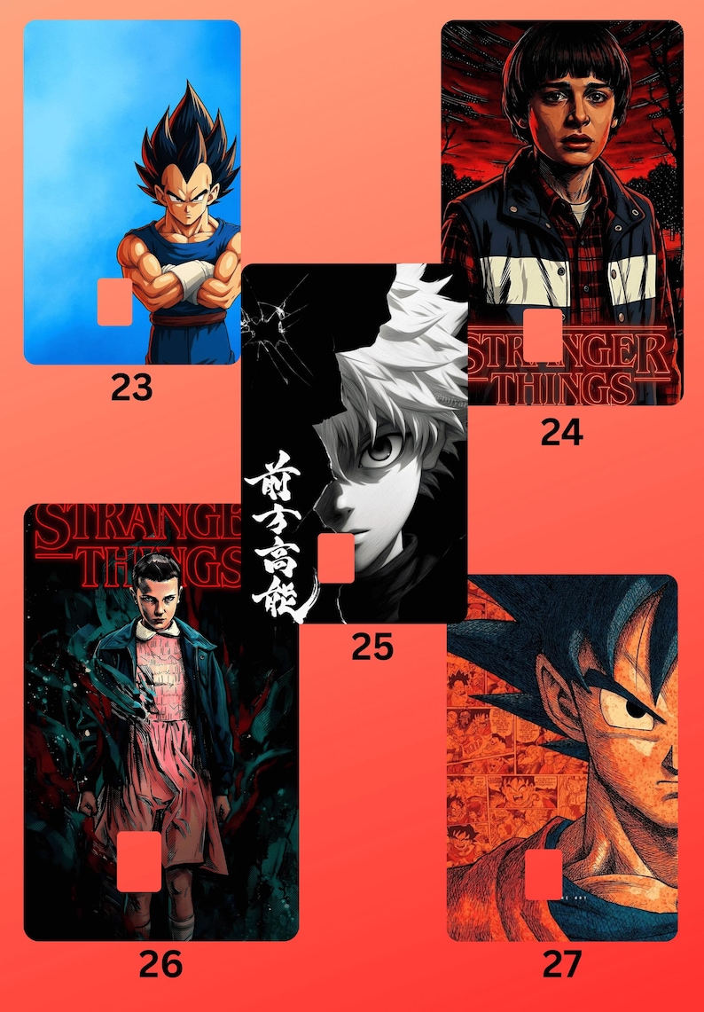 Credit card skin / Debit card decal / Custom sticker Puerto Rico ,cherry , cartoons image 10