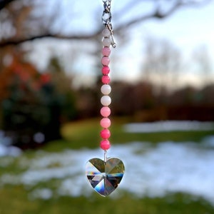 Beaded Suncatchers, Gift for Her, Crystal Suncatcher, Sparkling Rainbow Maker, Crystal Prism Suncatcher, Window Prism,