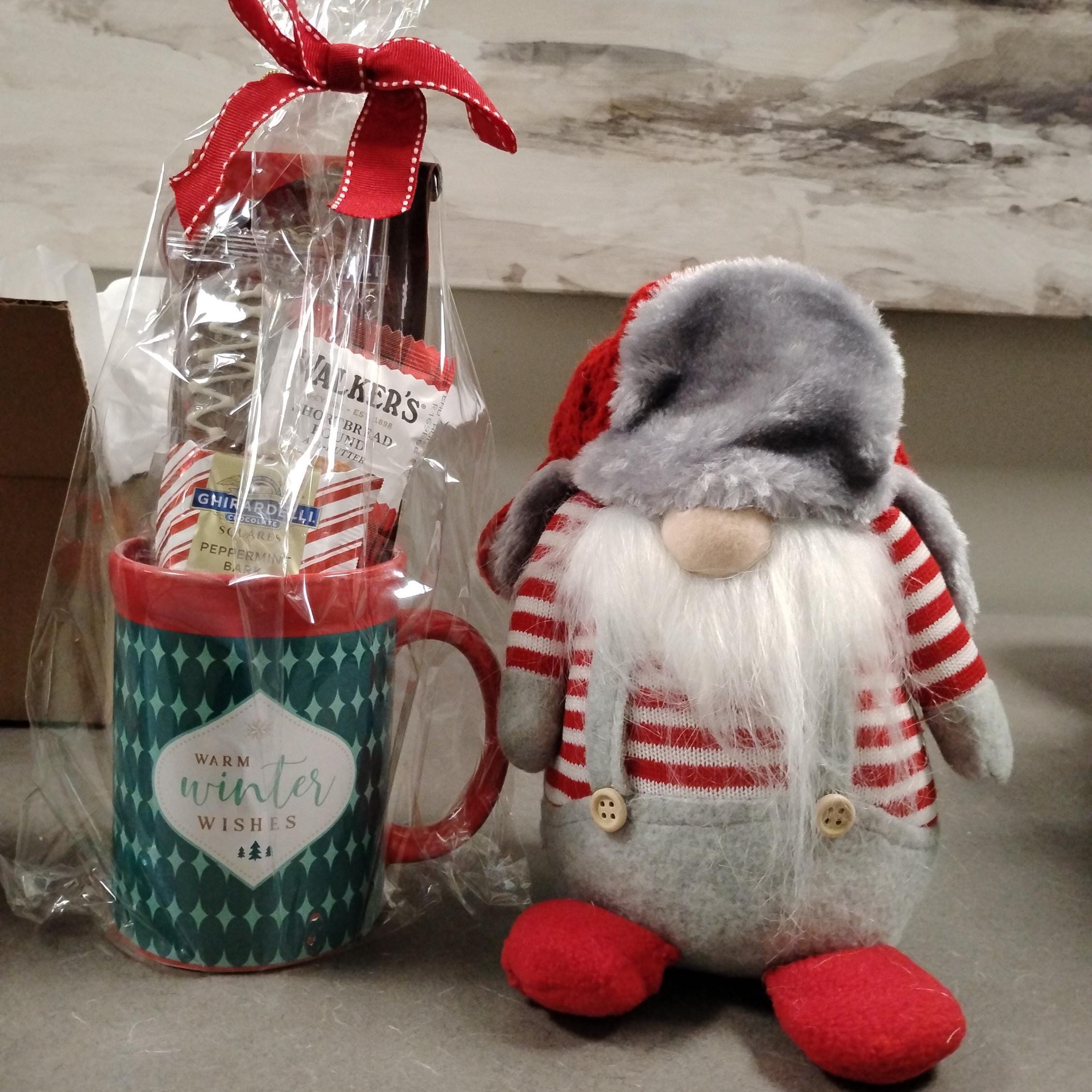 Handmade Christmas Gnome Set: Scandinavian Nordic Decor, Gift Sets