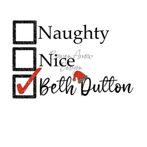 Weihnachten Beth Dutton SOFORT DOWNLOAD!!