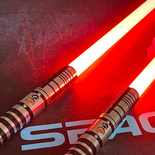 Set of 2 Ravenbrow Lightsaber Heavy Duelling Lightsaber RGB Etsy
