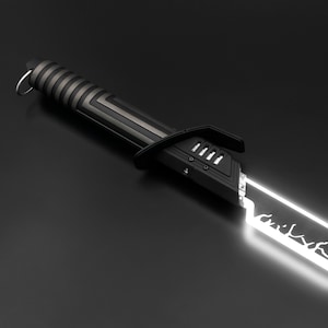 Mandalorian Darksaber Neopixel Blade Lightsaber Duelling Lightsaber with Proffie 2.2