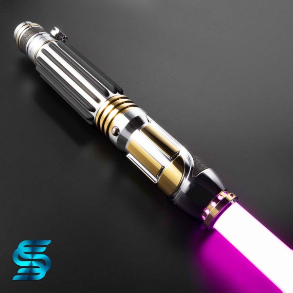 Mace Windu Lightsaber Star Wars Lightsaber Neopixel Blade Etsy New