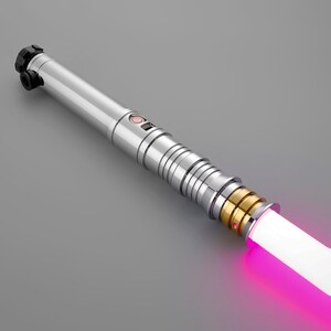 Darth Revan Lightsaber Heavy Duelling Lightsaber Metal Hilt RGB Lightsaber with Smooth Swing (Full VIDEO link in Description)