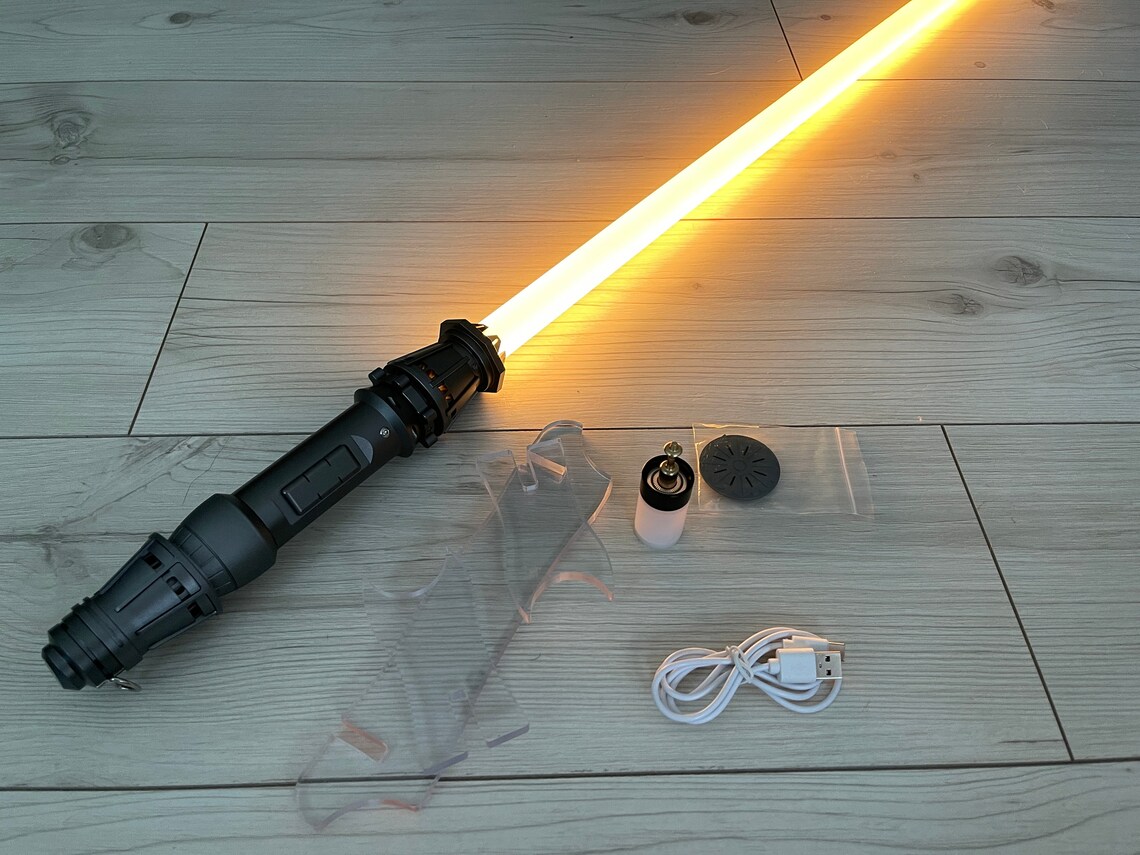 REY SKYWALKER Lightsaber Force FX Lightsaber Neopixel Blade Etsy