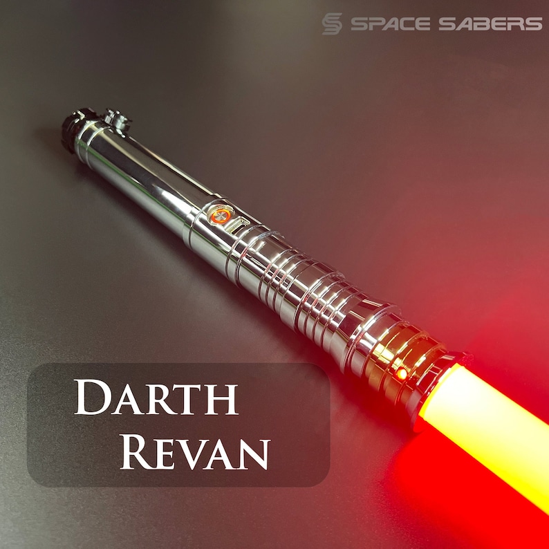 Darth Revan Lightsaber Heavy Duelling Lightsaber Metal Hilt RGB Lightsaber with Smooth Swing (Full VIDEO link in Description) 