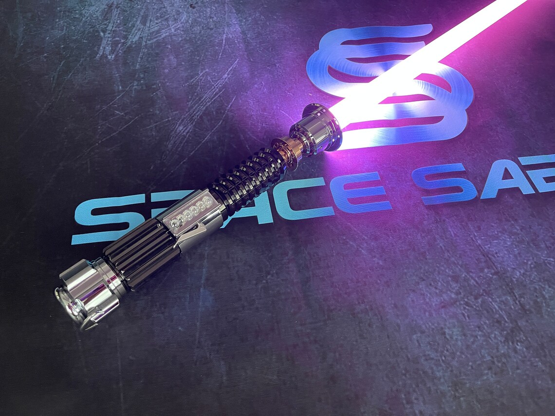 Obi Wan Kenobi Sable de luz Estándar Blade Smooth Swing Etsy