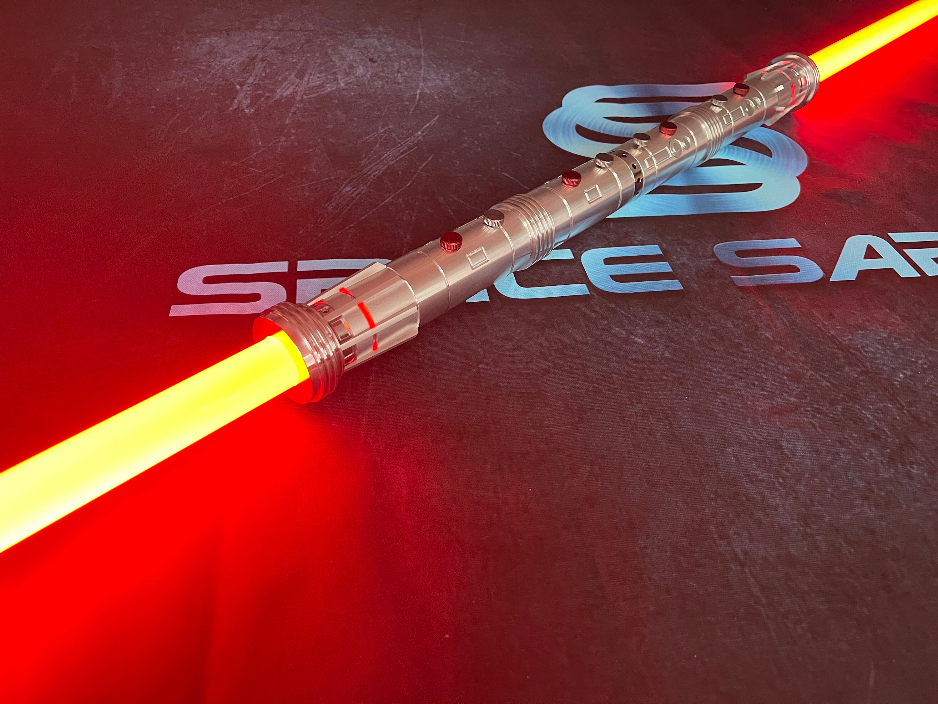 Darth Maul Double Bladed Lightsaber Neopixel Blade Lightsaber Etsy UK