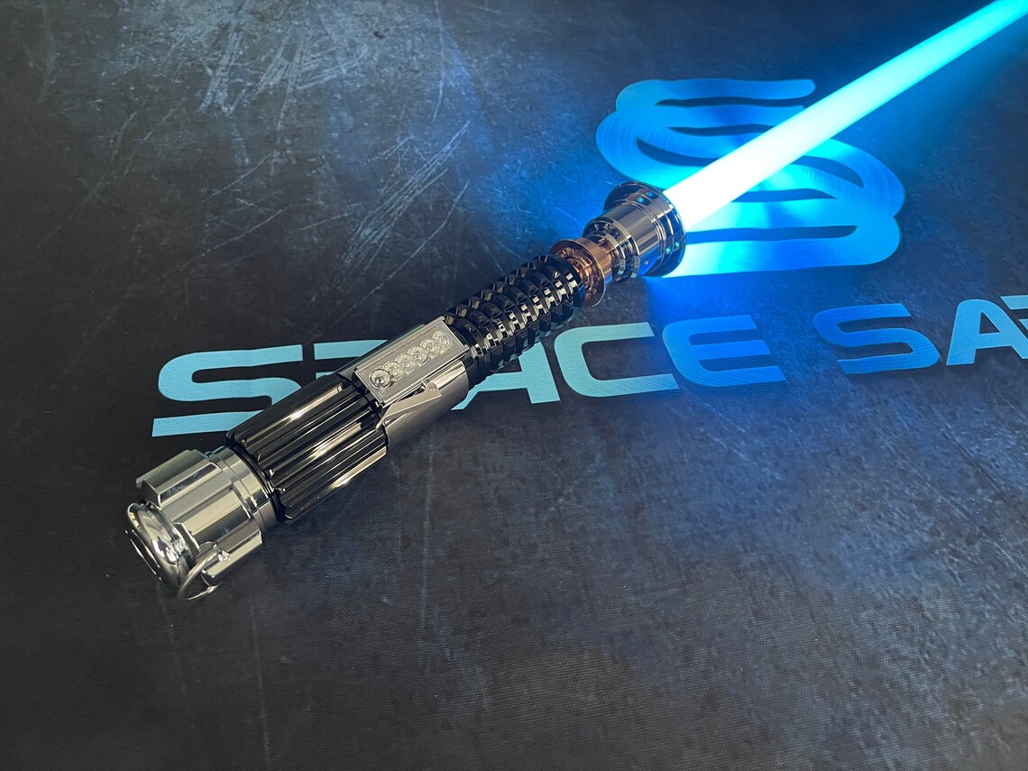 Obi Wan Kenobi sable de luz neopíxel espada sable de luz