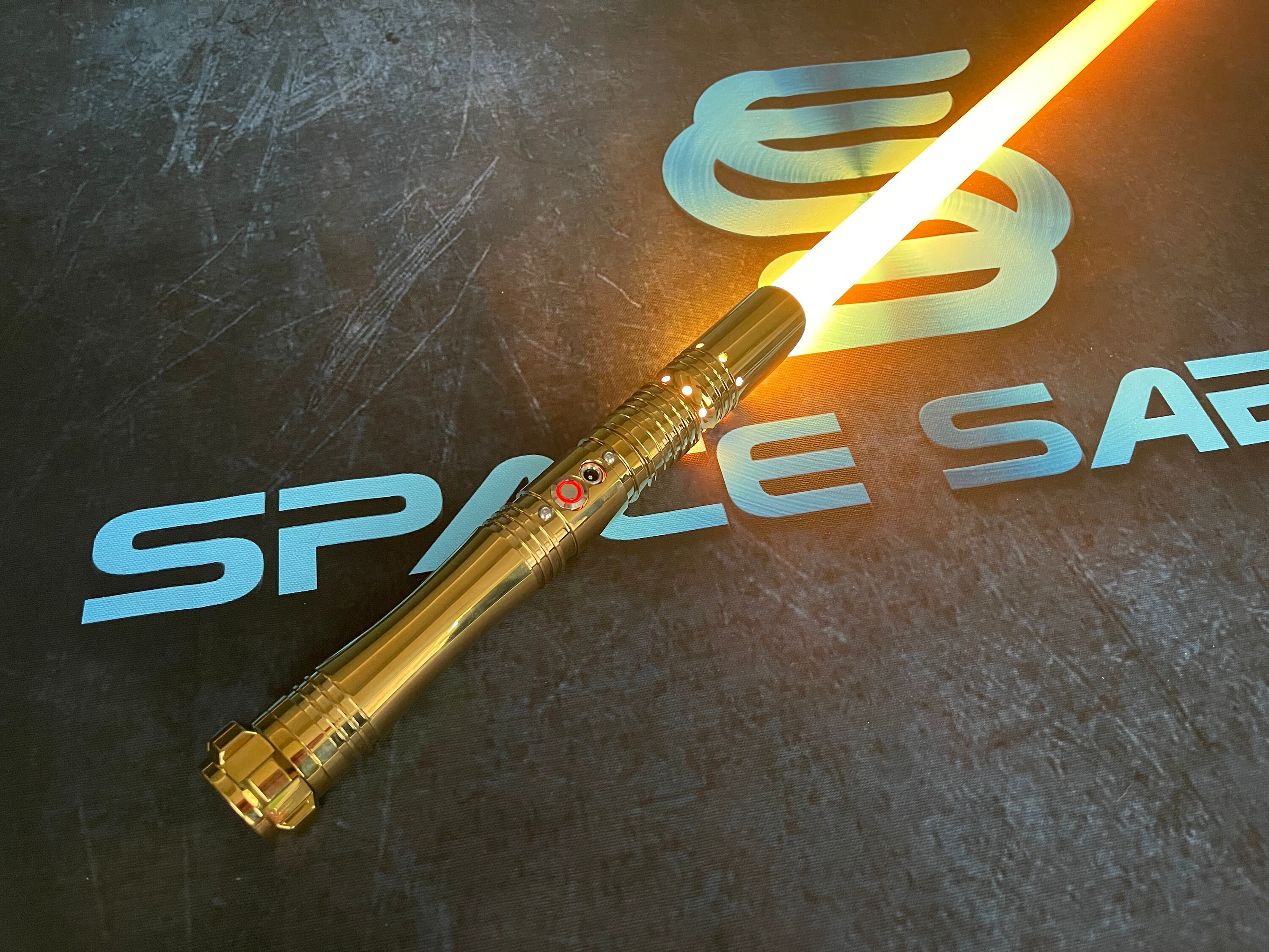 Gold Sonex Lightsaber Heavy Duelling Lightsaber Metal Hilt RGB Etsy