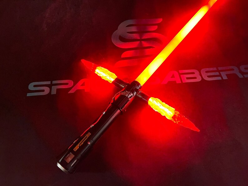 Kylo Ren Lightsaber Medium Duelling Lightsaber Neopixel Blade Lightsaber Xenopixel (Full VIDEO in Description) 