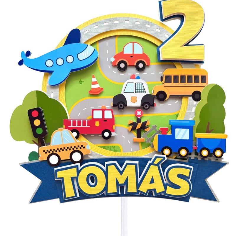 Traffic Cake Decorations - Etsy