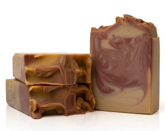 Vanilla Woodland Artisan Soap - Handcrafted, Cold Process Soap. Palm Oil-Free. Hand and Body Bar. Woodsy Unisex Scent.