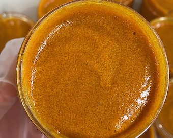 Gommage corporel au curcuma et au citron - niacinimade, acide kojique, huile de carotte