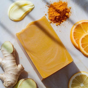 Turmeric Ginger Skin Soap, Kojic Soap