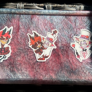 Alastor & Lucifer - Hazbin Hotel Wall Decor