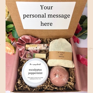 personalized birthday gift box, personalized bridesmaid proposal gift, complete maid of honor gift, bridesmaid matron of honor gift image 1