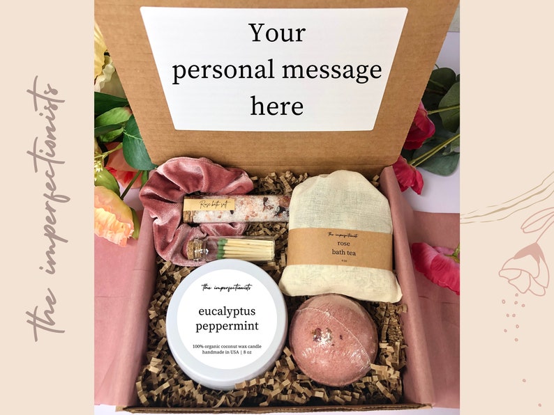 personalized birthday gift box, personalized bridesmaid proposal gift, complete maid of honor gift, bridesmaid matron of honor gift image 1