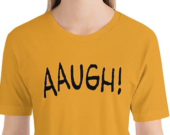 AAUGH! Shirt, Vintage Pop Culture Shirt