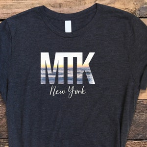 Montauk Shirt, MTK Montauk Shirt, Montauk NY Shirt, Montauk Seascape Shirt, Montauk Beach Tee