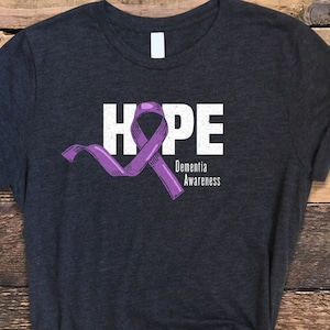 Dementia Awareness Shirt, Dementia HOPE Shirt, Dementia Awareness Tee, Dementia Awareness, Dementia Shirt