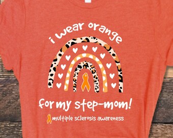 MS Shirt, Multiple Sclerosis Tee, Multiple Sclerosis Shirt, MS Gifts, MS Rainbow Shirt, Multiple Sclerosis Awareness Shirt