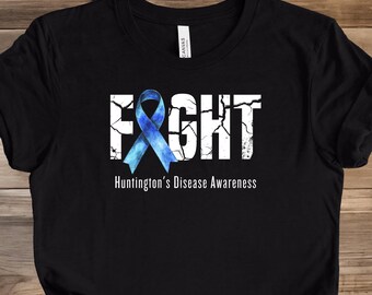 Huntington's Disease Shirt, Bella Canvas T-Shirt, Huntington's Disease Awareness, HD Awareness Shirt, Huntington's Disease Shirt, HD shirt