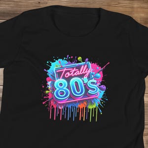 80&#39;s Shirt, Retro 80&#39;s Shirt, Unisex Youth T-Shirt, 80&#39;s Party Shirt, Vintage 80&#39;s T-Shirt, Cute Retro 80&#39;s Tee