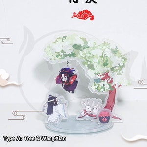 Mo Dao Zu Shi Acrylic Stand Buy 2 Get 1 Free Keychain, the Untamed, Chen Qing Ling, MDZS, Wangxian, Wei Wuxian, Lan Wangji, Lan Zhan, 魔道祖师