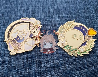 Infinity Nikki Enamel Pin, Elite Stylist, Stylist Heroin