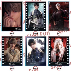 Tablero Shikishi acrílico Love and Deepspace, Sylus, Rafayel, Zayne, Xavier, 恋と深空, 恋与深空, セイヤ, レイ, ホムラ, 러브앤딥스페이스, 기욱, 심성훈, 이서언