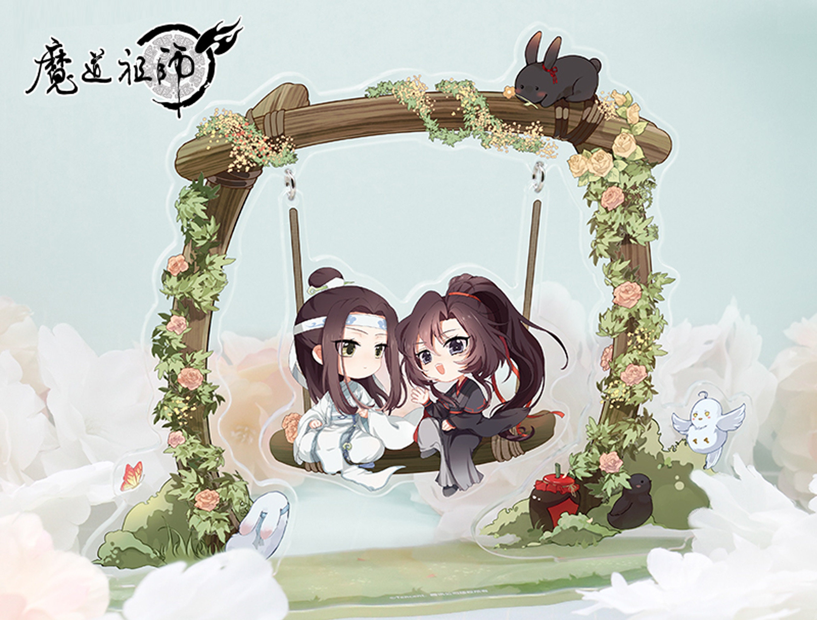 Grandmaster of Demonic Cultivation Lan Wangji Wei Wuxian BL Acrylic Clip Limit Grandmaster of Demonic Cultivation Lan Wangji Wei Wuxian BL Acrylic Clip Limit