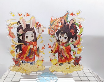 MDZS Figura in acrilico in piedi, Mo Dao Zu Shi Figura in piedi, Wei Wuxian, Lan Wangji, Wangxian