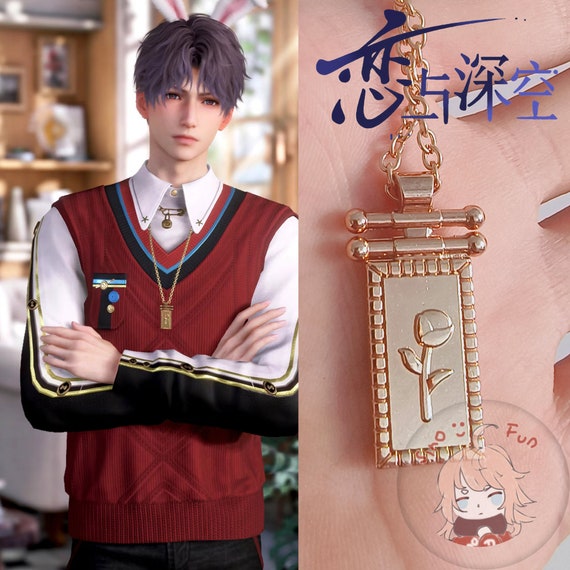 Love and Deepspace ラファエル ペンダント, 恋と深空, ホムラ, 러브