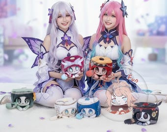 Honkai Star Rail Cat Cake, Phainon, Cipher, Anax, Acheron, Aventurine, Castorice, Aglaea, Sunday, Kafka, Moze, Tribbie, わくわくワンダーペット