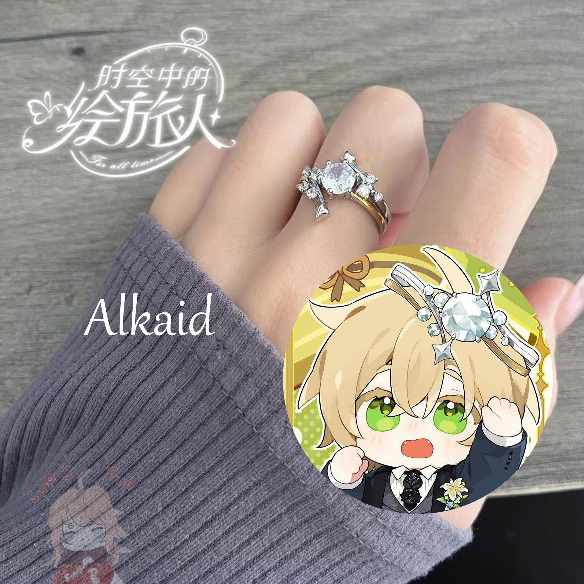 Lovebrush Chronicles Ring, Ayn, Alkaid, Lars Rorchach, Clarence