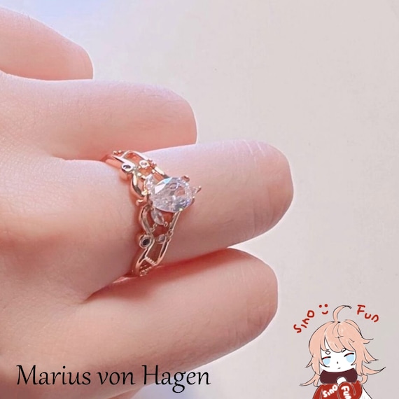 Tears of Themis 2nd Anniversary Wedding Rings, Luke Pearce, Artem